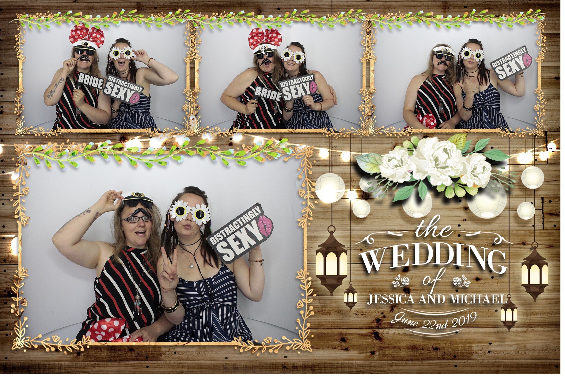 Jessica & Michael's Wedding | View more photos from the event at gallery.myphotoboothexperience.co.uk/u/MyPhotoBoothExperienceLtd/Jessica-Michaels-Wedding